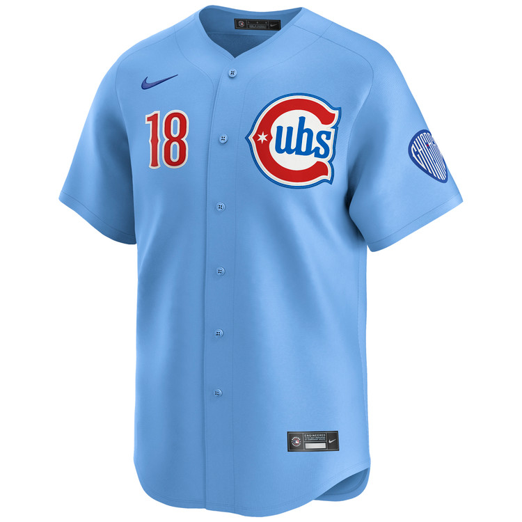 Shōta Imanaga Chicago Cubs Alternate Blues Limited Jersey by NIKE