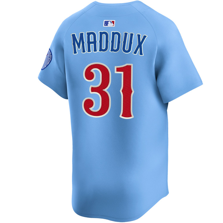Greg Maddux Chicago Cubs Alternate Blues Limited Jersey by NIKE
