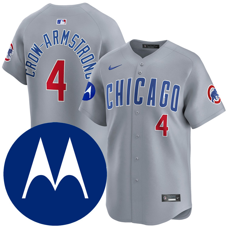 Pete Crow-Armstrong Chicago Cubs Road Limited Motorola Patch
