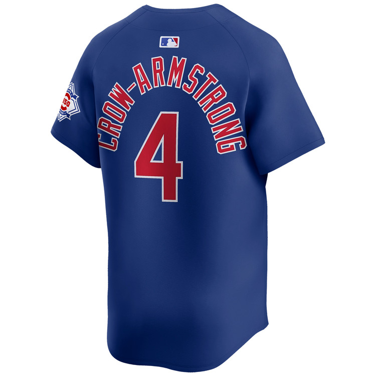 Pete Crow-Armstrong Chicago Cubs Alternate Royal 150th Anniversary