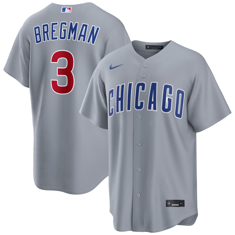 Alex Bregman Chicago Cubs Road Jersey by NIKE® | Official MLB®