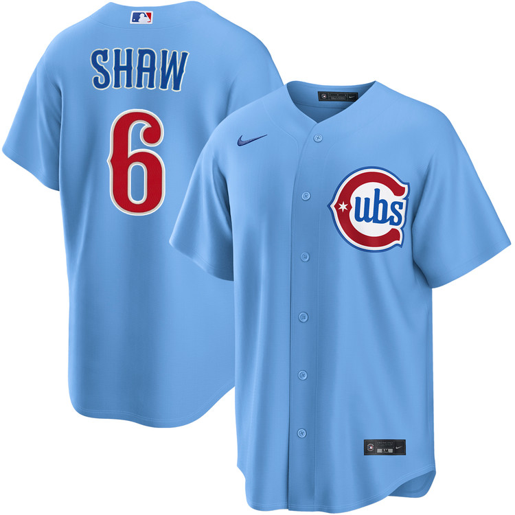 Nike 『Chicago Cubs』 選手仕様アンダーシャツ Matt Shaw Chicago Cubs Alternate Blues Jersey by NIKE® | Official MLB®