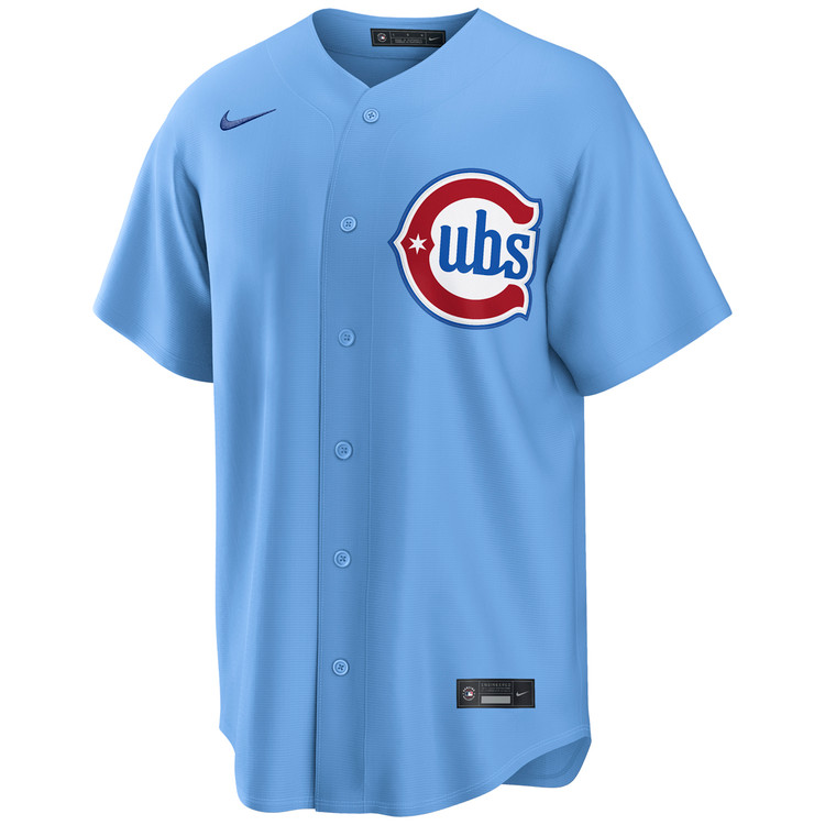 Nico Hoerner Chicago Cubs Alternate Blues Jersey by NIKE