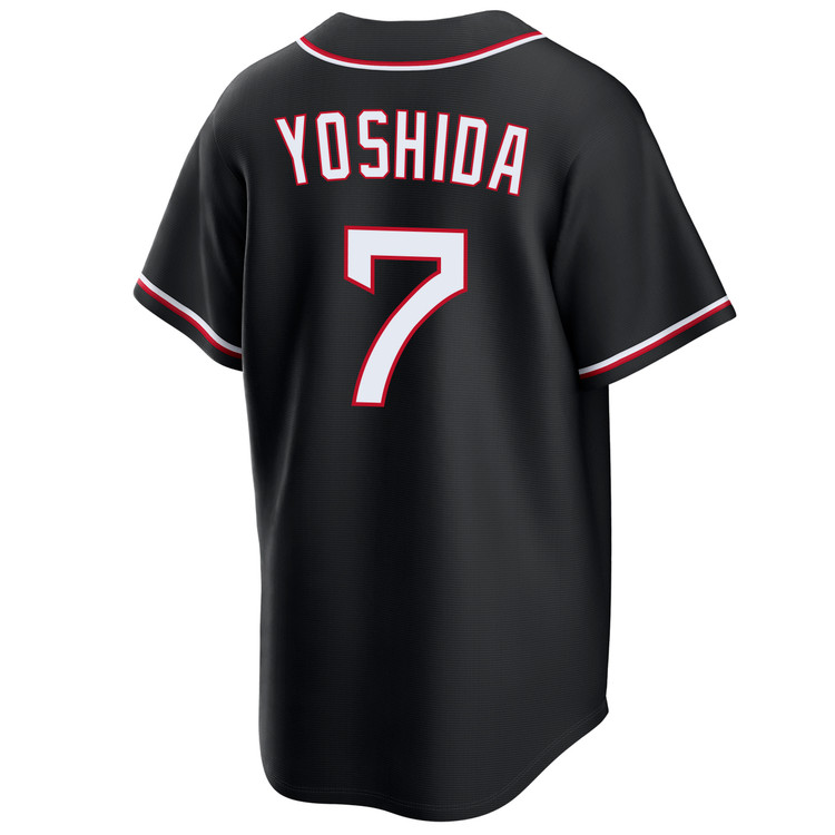 Masataka Yoshida Boston Red Sox Black Out Jersey by NIKE