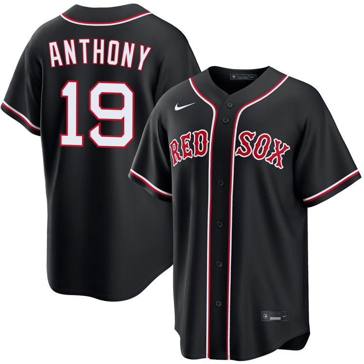 Roman Anthony Boston Red Sox Black Out Jersey by NIKE® | Official MLB®