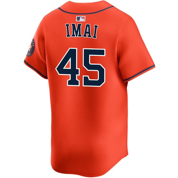 Tatsuya Imai Houston Astros Alternate Orange Limited Jersey by