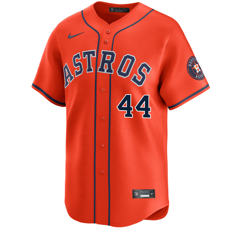 Yordan Alvarez Houston Astros Alternate Orange Limited Jersey by