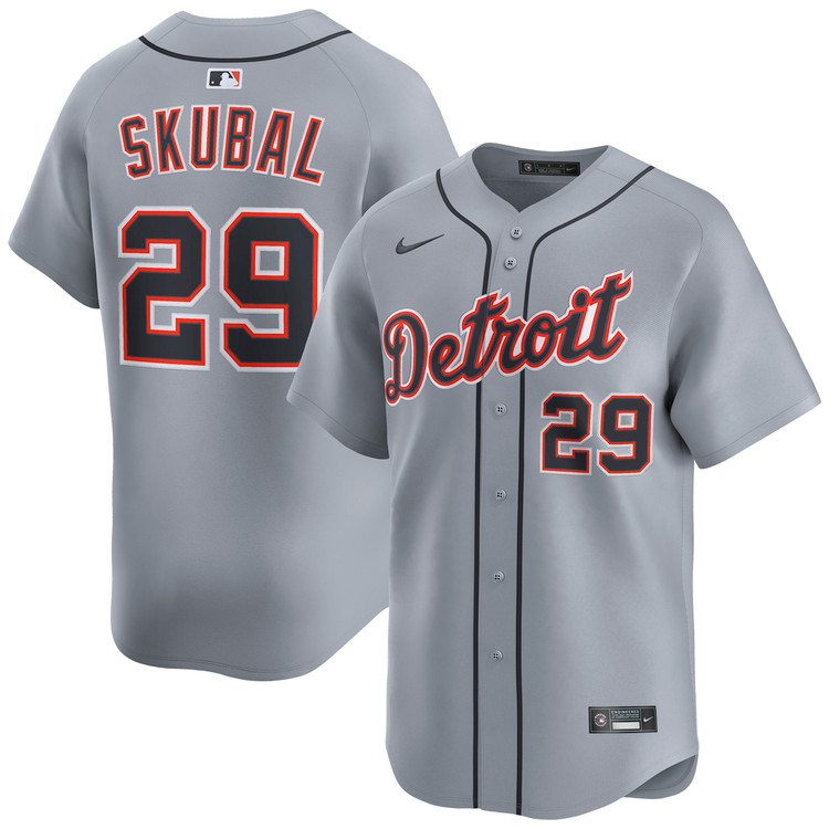 Tarik Skubal Detroit Tigers Road Limited Jersey by NIKE