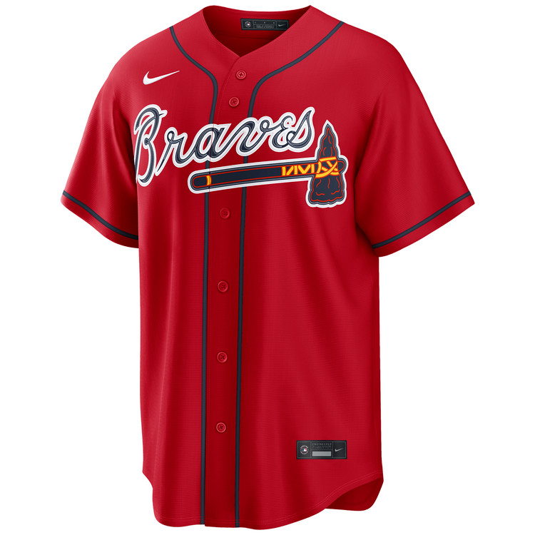 Michael Harris II Atlanta Braves Alternate Red Jersey by NIKE