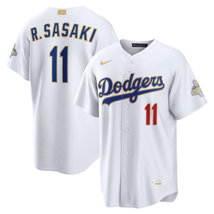 Roki Sasaki Los Angeles Dodgers 2026 Gold Collection Stadium