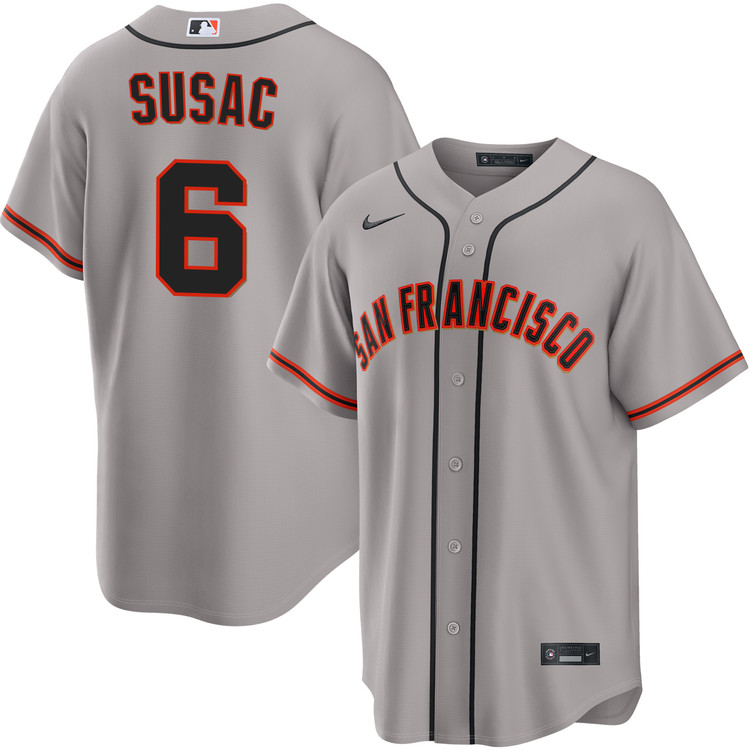 Daniel Susac San Francisco Giants Road Jersey by NIKE® | Official MLB®