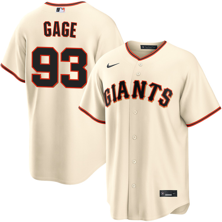 Matt Gage San Francisco Giants Home Jersey by NIKE® | Official MLB®