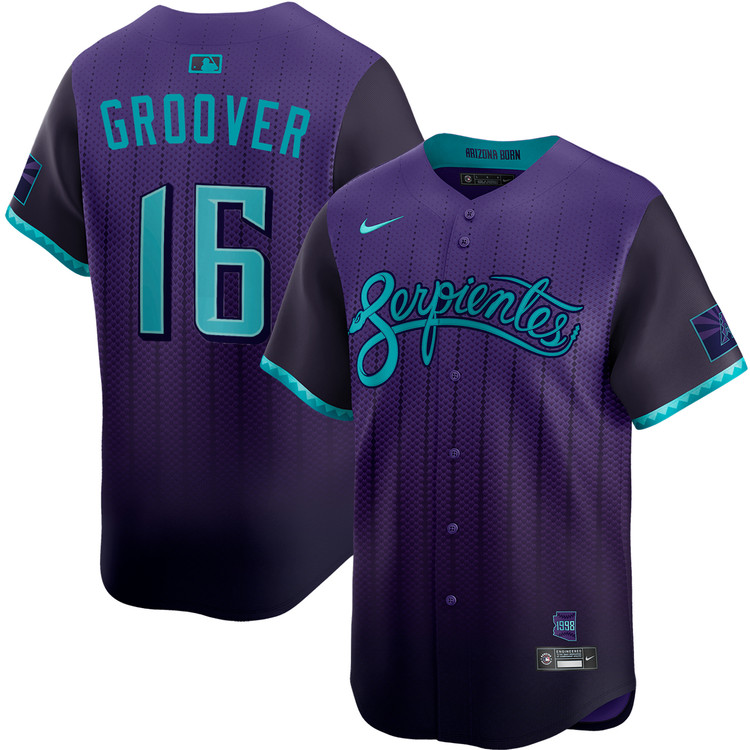 LuJames Groover Arizona Diamondbacks City Connect Limited Jersey