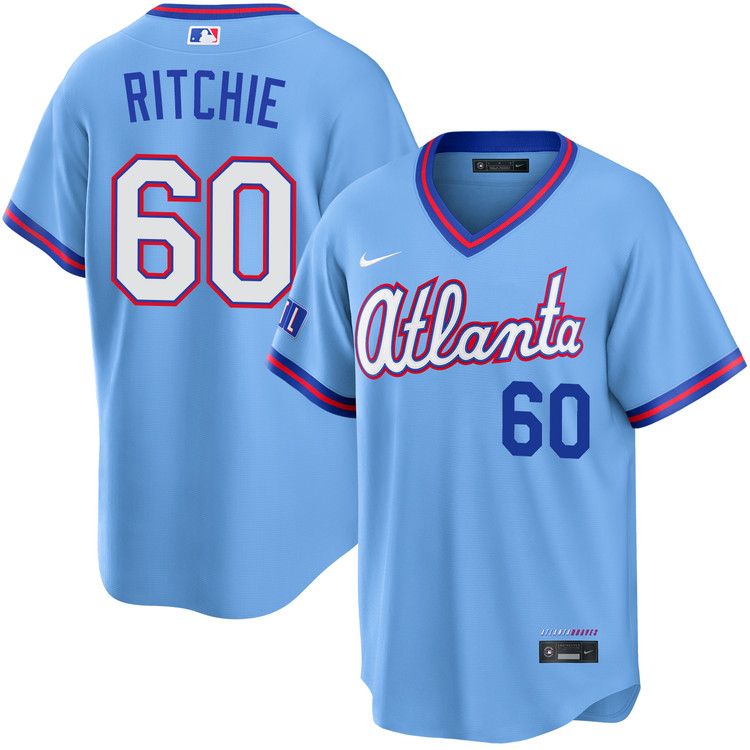 JR Ritchie Atlanta Braves Powder Blue 2026 City Connect Stadium