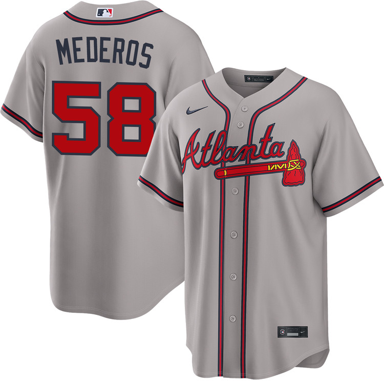 Victor Mederos Atlanta Braves Road Jersey by NIKE® | Official MLB®