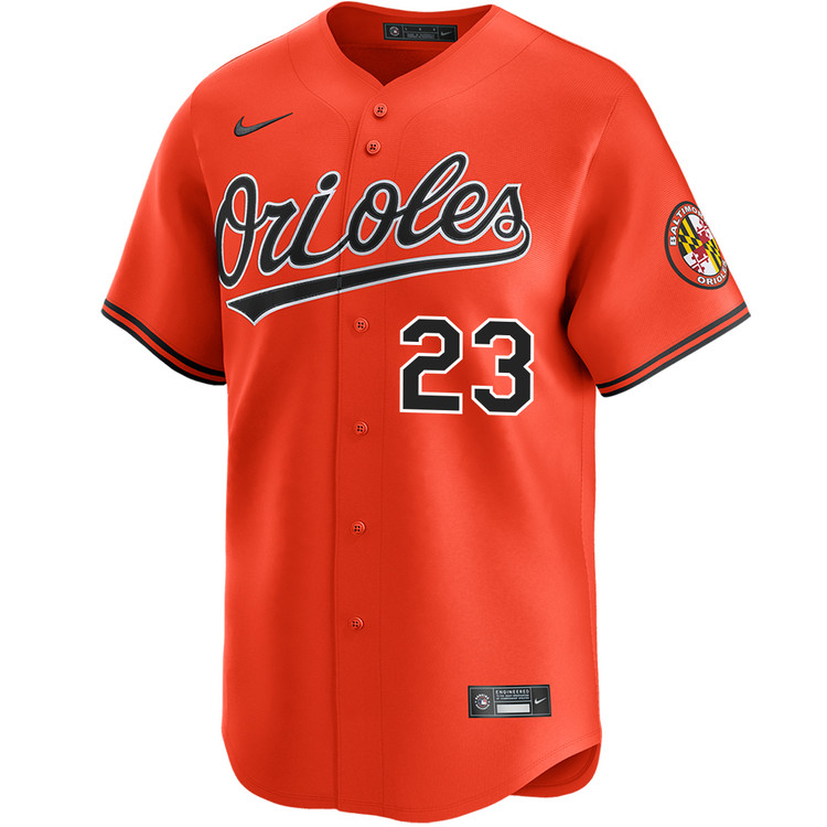 Blaze Alexander Baltimore Orioles Alternate Orange Limited Jersey