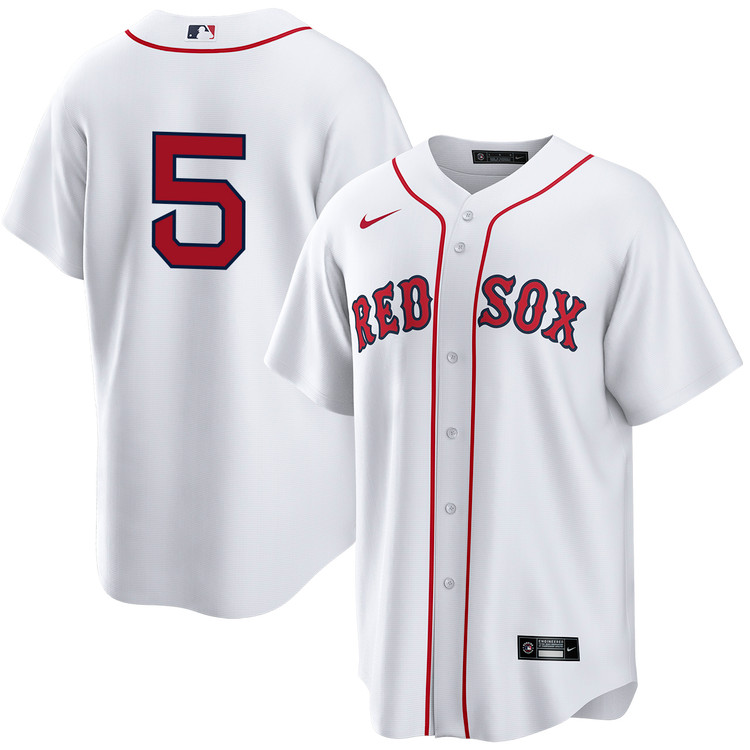 Portie 野球ユニフォーム5点セット 赤白(大きいサイズ) Caleb Durbin Boston Red Sox Home Player Jersey by NIKE® | Official
