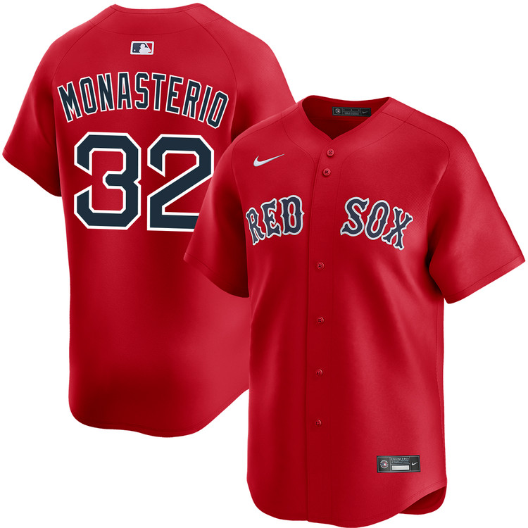 ボストン・レッド・ソックス オーセンティック RED SOX JERSEY Andruw Monasterio Boston Red Sox Alternate Red Limited Jersey by