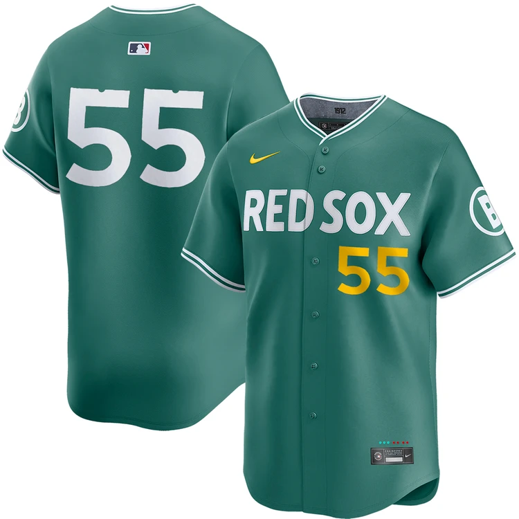 ボストン・レッド・ソックス オーセンティック RED SOX JERSEY Ranger Suarez Boston Red Sox Green City Connect Limited Jersey by