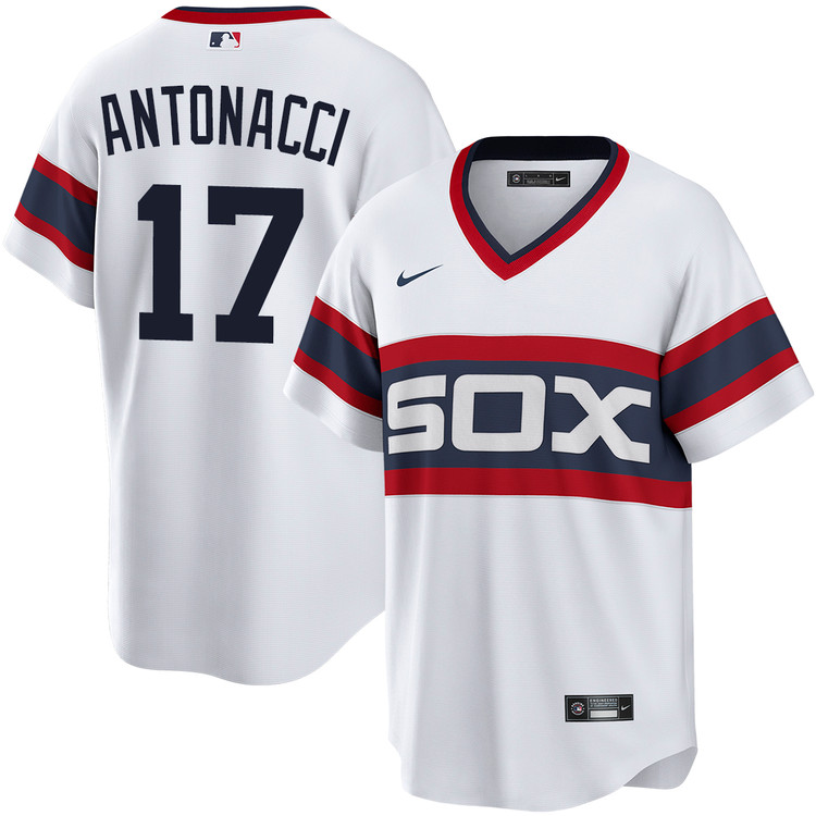 Sam Antonacci Chicago White Sox Alternate White Pullover Jersey by