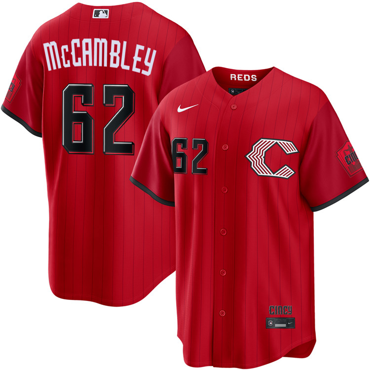 Zach McCambley Cincinnati Reds Red 2026 City Connect Limited