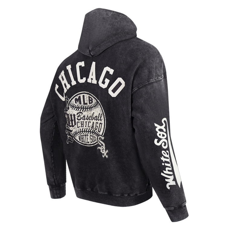 Chicago White Sox Washed Black Street Team Men's Enzyme Wash Ds