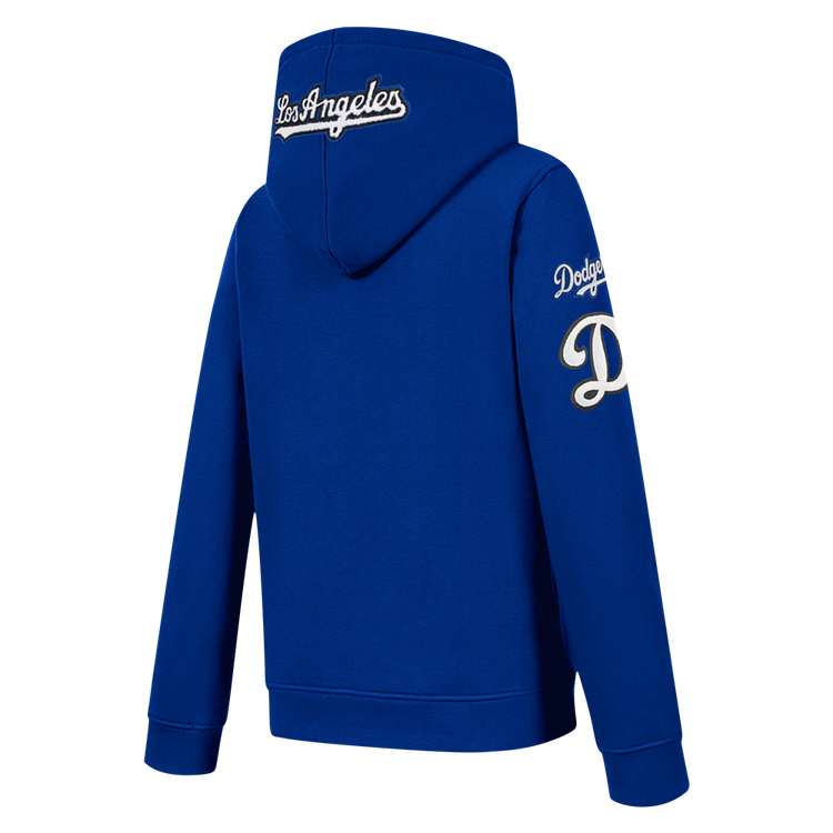 Los Angeles Dodgers Boy's Dodger Blue Classic Chenille Full Zip