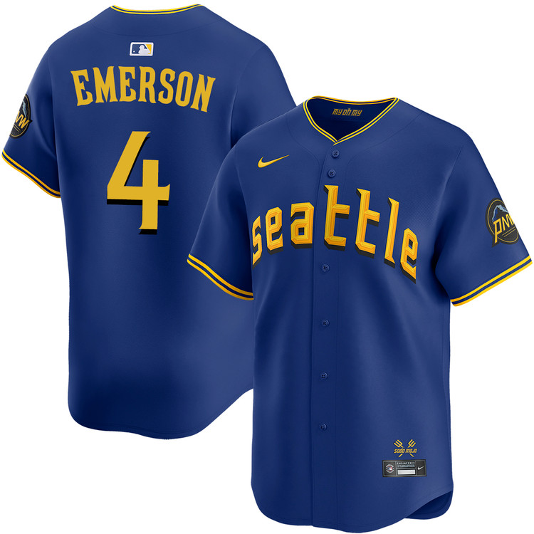 MARINERS ユニフォーム Lサイズ Colt Emerson Seattle Mariners City Connect Limited Jersey by NIKE
