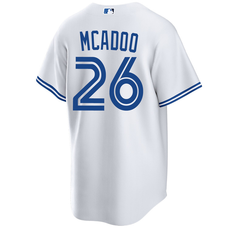 Charles McAdoo Toronto Blue Jays Home Jersey by NIKE® | Official MLB®