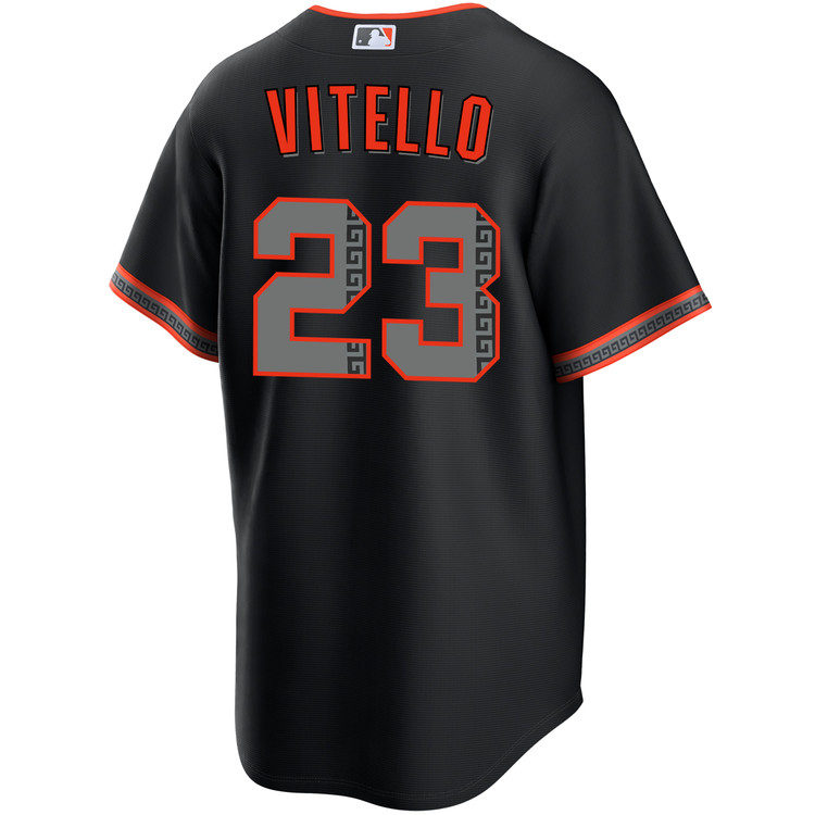 Tony Vitello San Francisco Giants Alternate Black Gigantes Jersey