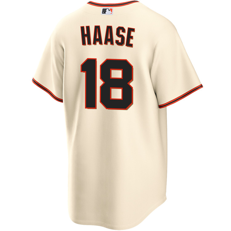 Eric Haase San Francisco Giants Home Jersey by NIKE® | Official MLB®