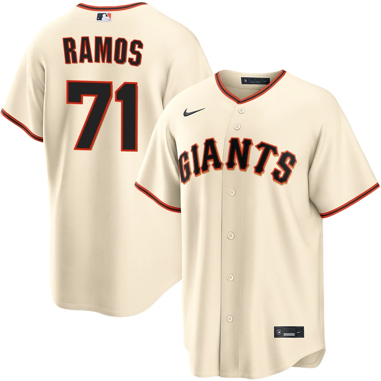 Wilkin Ramos San Francisco Giants Home Jersey by NIKE® | Official MLB®