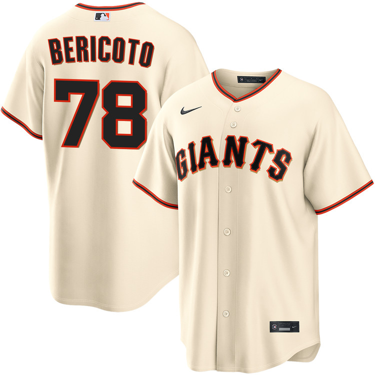 Victor Bericoto San Francisco Giants Home Jersey by NIKE