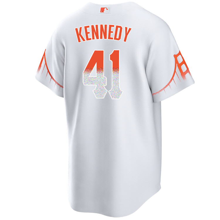 Buddy Kennedy San Francisco Giants White City Connect Jersey by