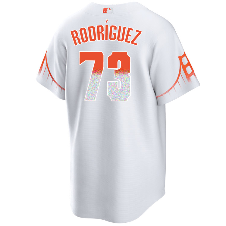 Randy Rodríguez San Francisco Giants White City Connect Jersey by