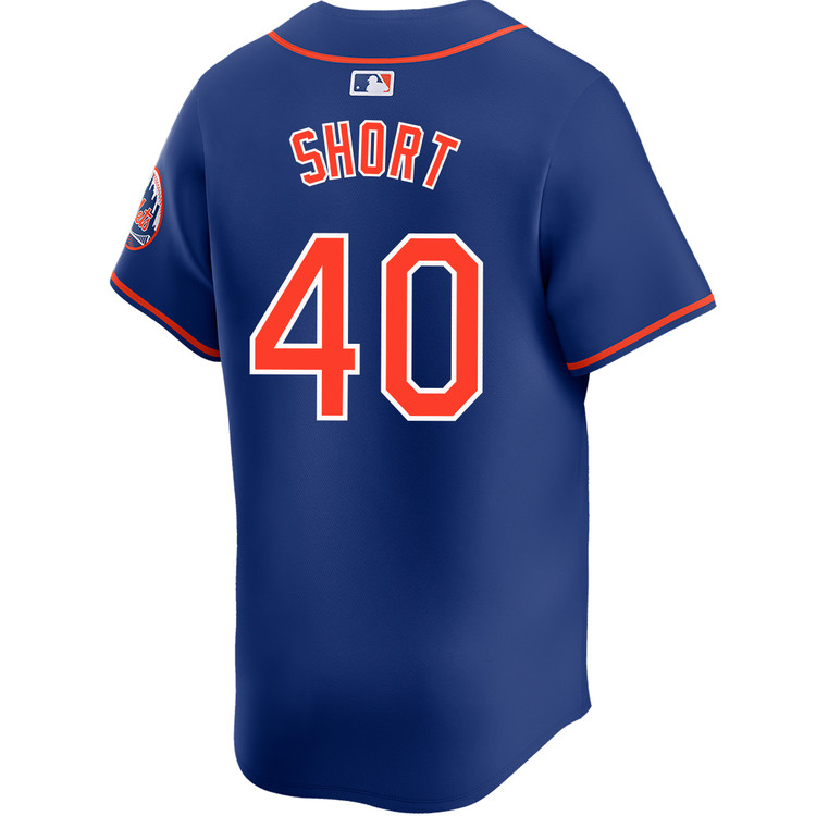 Zack Short New York Mets Alternate Royal Limited Jersey by NIKE