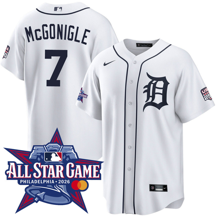 Kevin McGonigle Detroit Tigers 2026 All-Star Game Home Jersey by