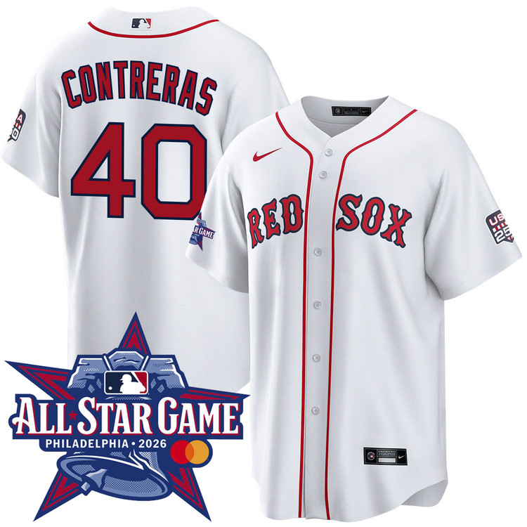 Willson Contreras Boston Red Sox 2026 All-Star Game Home Jersey by