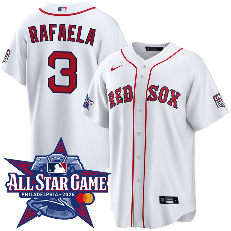 Ceddanne Rafaela Boston Red Sox 2026 All-Star Game Home Jersey by