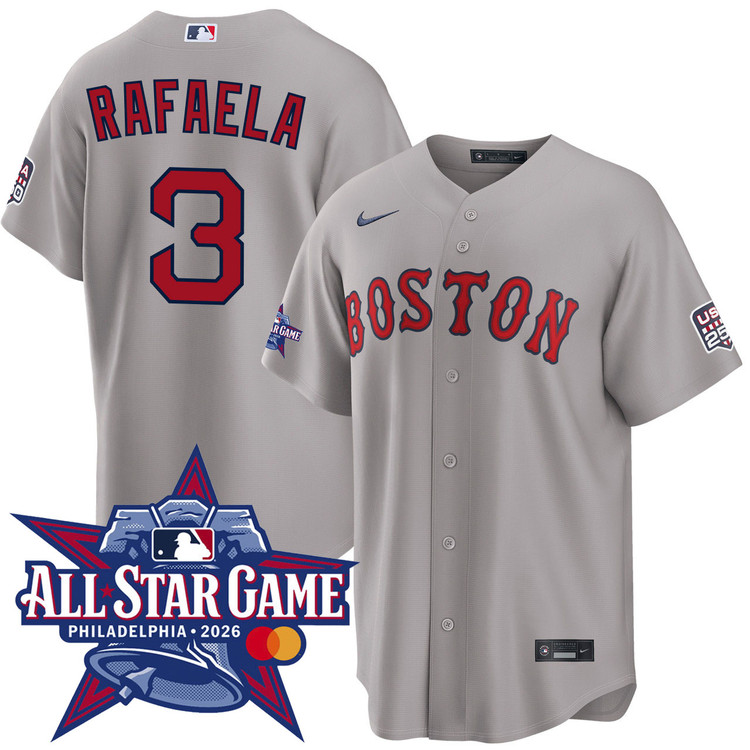 Ceddanne Rafaela Boston Red Sox 2026 All-Star Game Road Jersey by
