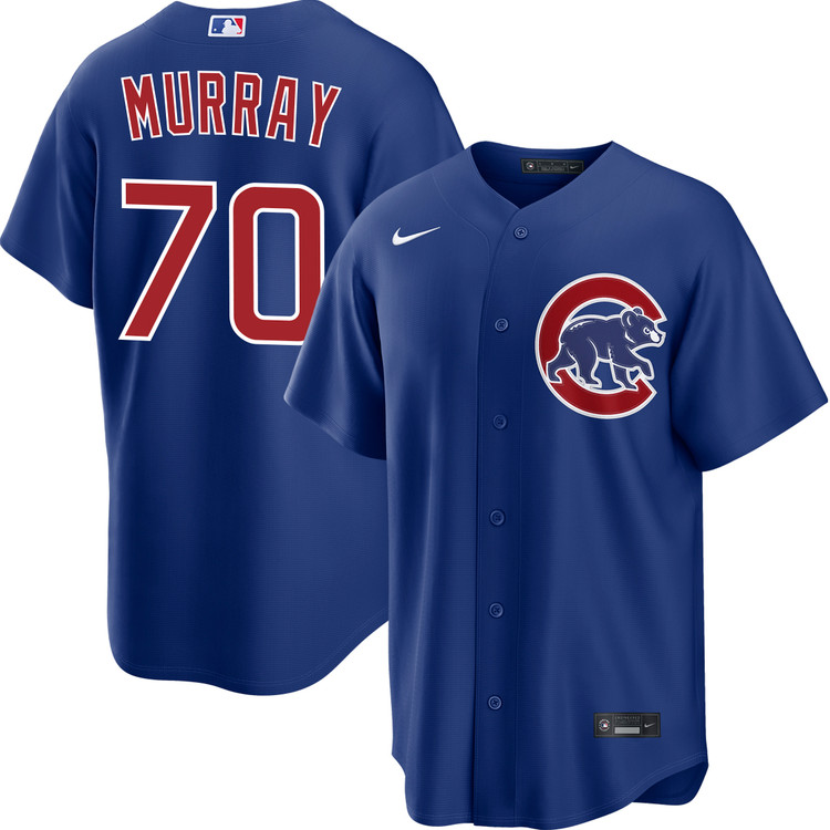 Cubs 迷彩スタジャン Lサイズ Jayden Murray Chicago Cubs Alternate Royal Jersey by NIKE
