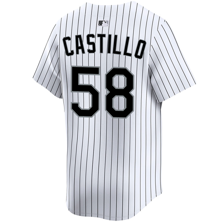 Luis Castillo Chicago White Sox Home Limited Jersey by NIKE
