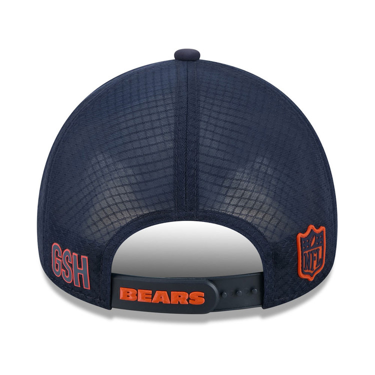 Chicago Bears 2026 Sideline 9FORTY® APEX Adjustable Trucker Cap by