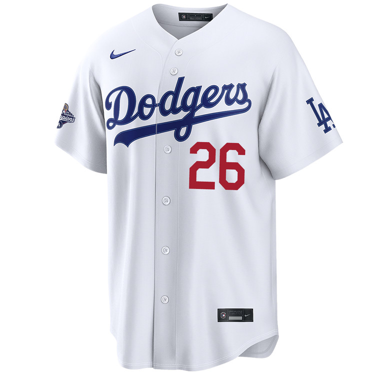 Jonathan Hernández Los Angeles Dodgers Home World Series Champions