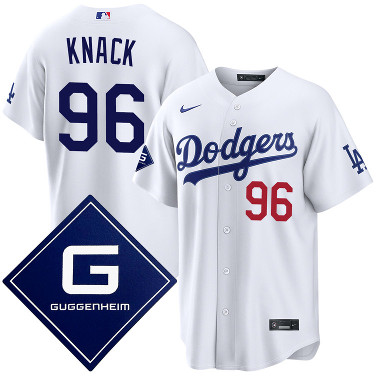 Landon Knack Los Angeles Dodgers Home Guggenheim Patch Stadium