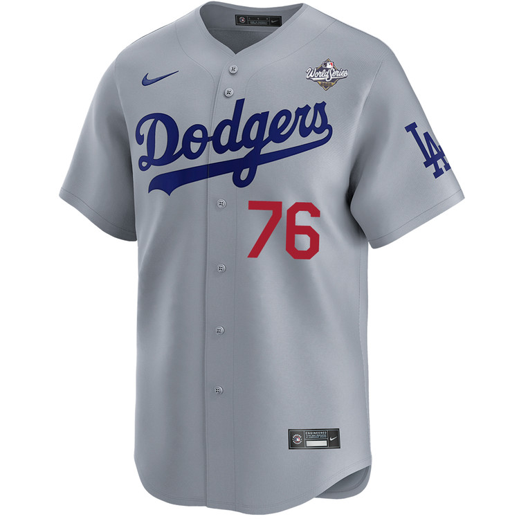 Alex Freeland Los Angeles Dodgers Road World Series Stadium Jersey