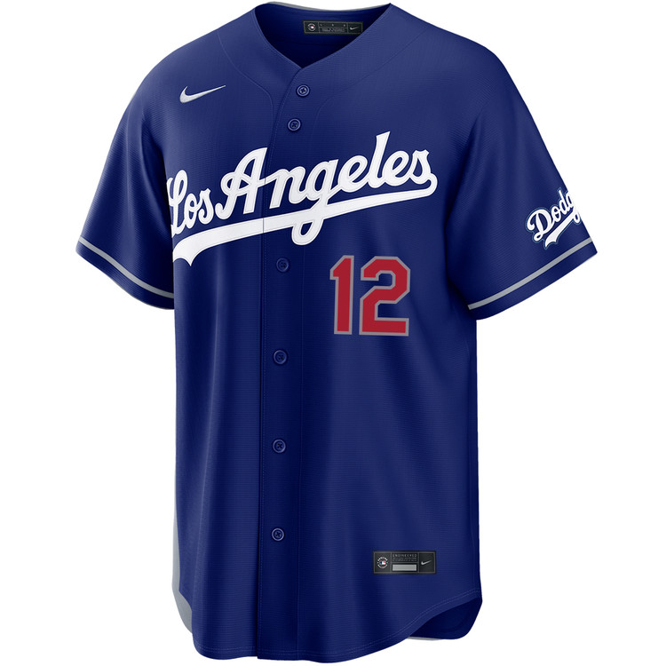 Alex Call Los Angeles Dodgers Alternate Royal Stadium Jersey by