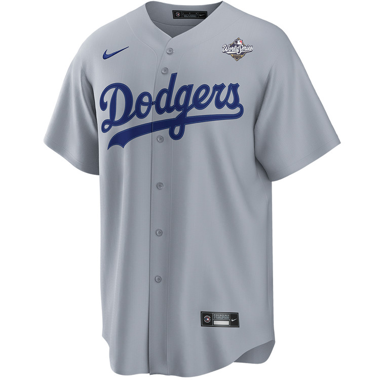 Yoshinobu Yamamoto Los Angeles Dodgers Road World Series Jersey by