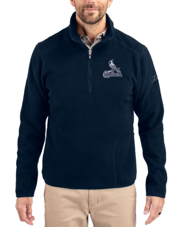St. Louis Cardinals Mono Navy Blue Cascade Epic Comfort Sherpa