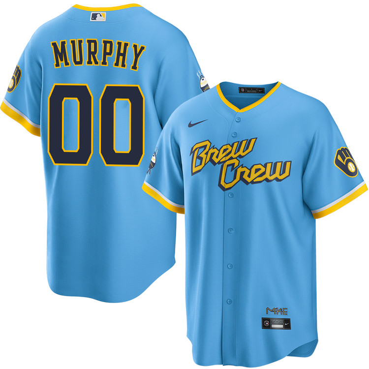 Pat Murphy Milwaukee Brewers City Connect Jersey by NIKE